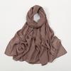 Solid Cotton Modal Hijab For Women Muslim Scarf Big Size Shawls Foulard Islam Head Wraps Headscarves Ramadan Scarves 190*85cm