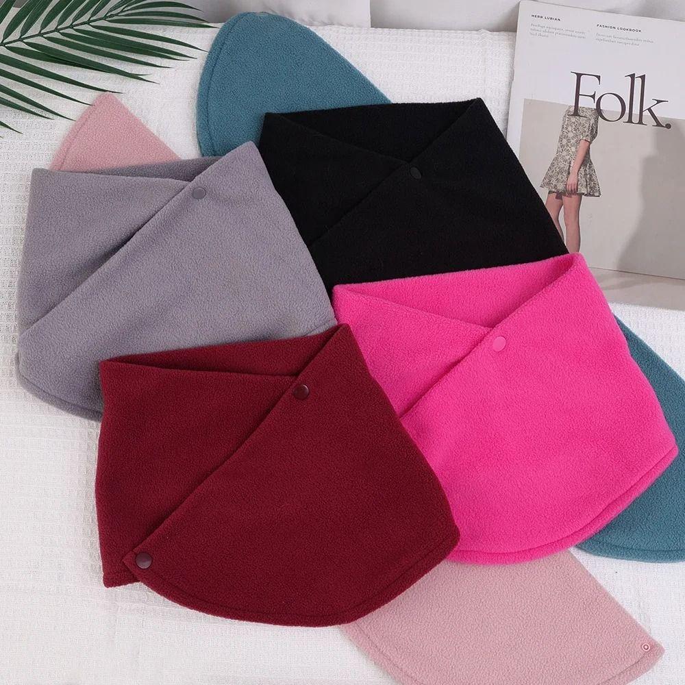Thickened Neck Sleeve Scarf Warmth Women's Scarves New Neck Cover Outdoor