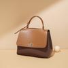 Кожаная сумочка 2025 новая мода универсальная на плечо мессенджер большая вместимость темперамент высокое чувство женская сумка