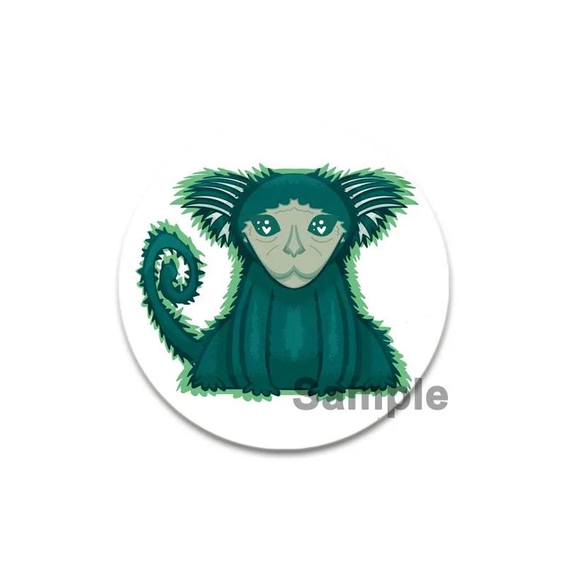 32/44/58 мм значок на лацкан в виде утки в стиле панк, значок в виде книжного червя, брошь в виде лягушачьего пальца, бобы, для рюкзака, одежды, эмалевые булавки ручной работы, украшения в стиле аниме, подарки