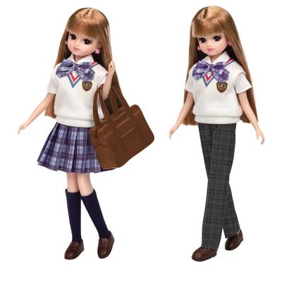 TAKARA TOMY Платье Seifuku Координационный набор Игрушка Возраст Licca-chan LW-08 Licca-chan Dress-up 3+