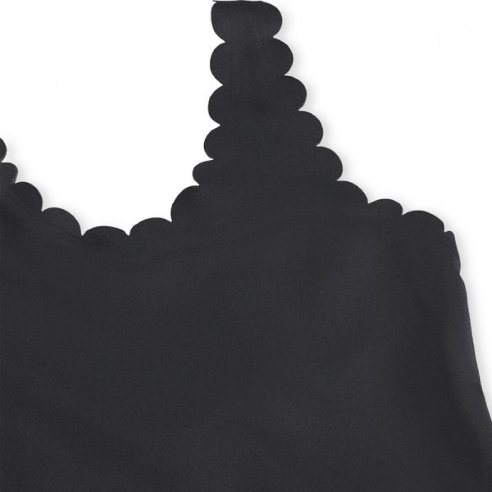 Molo [26ss] 7 8 лет Ноэль Черный Абе Край УФ Волан Купальник Akis9sw027