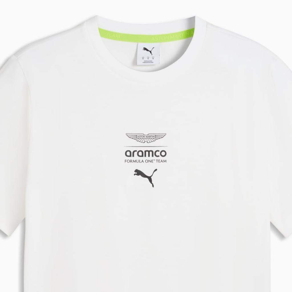 Men' Puma Amf1 Essential Logo T-shirt White 63539302 R