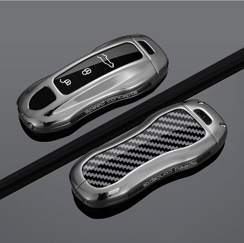 Высококачественный чехол для ключей для Porsche Panamera, Macan, Cayenne, Taycan, 718