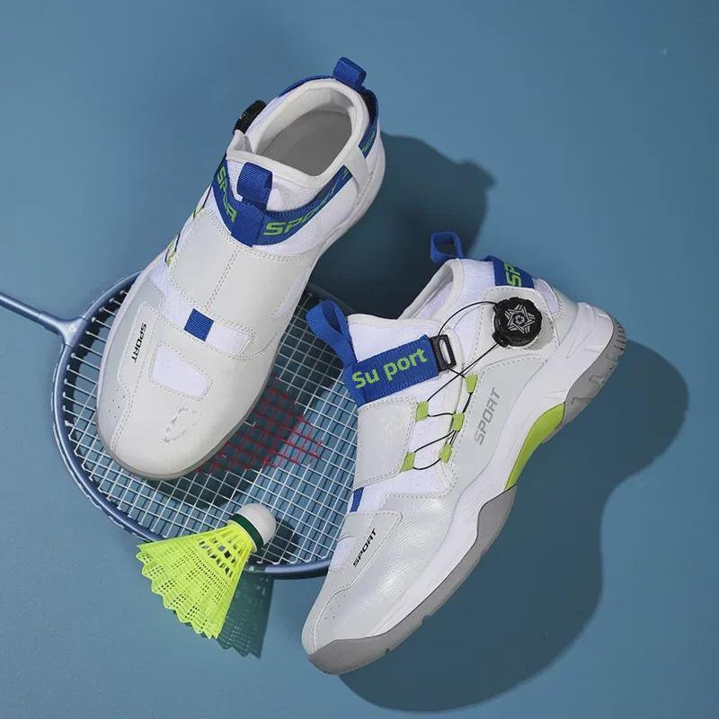 Crossing 2.0 Профессиональные кроссовки для бадминтона: Нескользящая, амортизирующая, дышащая мужская и женская тренировочная обувь