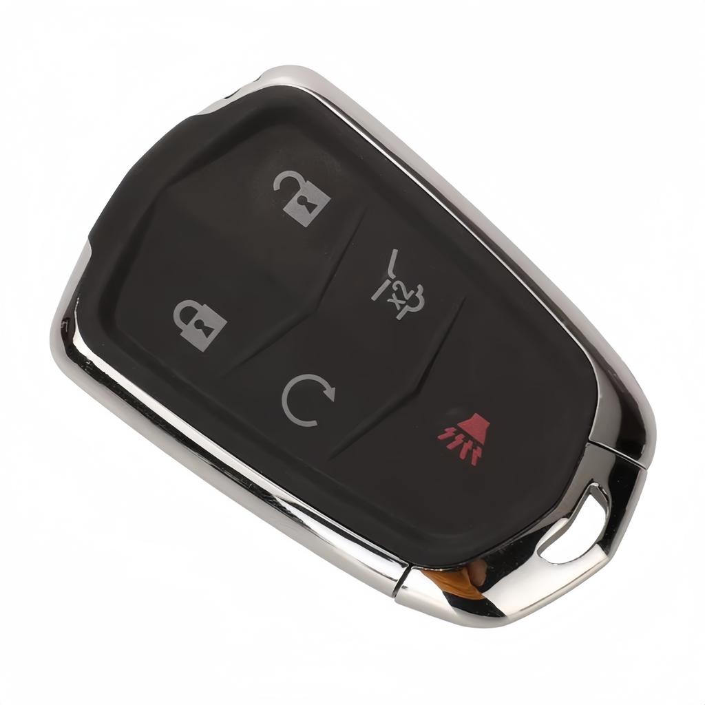 Xjmynb Умный Чехол-брелок для Автомобильного Ключа Cadillac Srx Cts Ats Xts Escalade Esv Бесключевой Чехол Замена Брелока 3/4/5/6 Кнопок