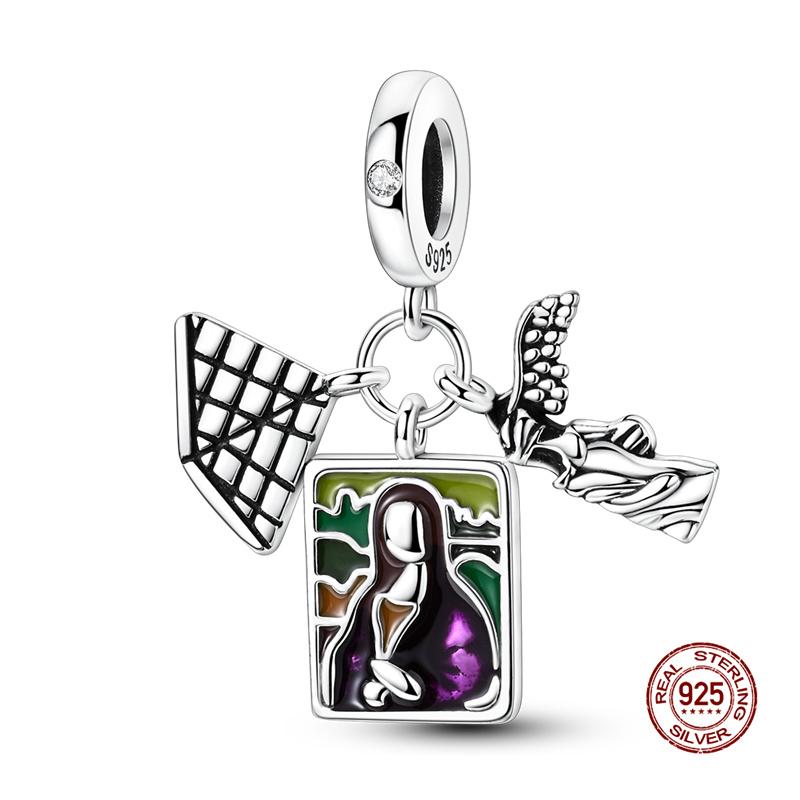 New In Fashion Copper Balloons And House Charm Beads Fit 3Mm Original Bracelet Necklace Womens Diy Jewelry Gift Making