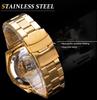 WINNER  Fashion and Leisure Hollow Mechanical Movement Automatic Mechanical Watch
