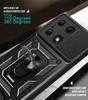 For Redmi Note 13 Pro 4G Case Shockproof Armor Phone Cases For Xiaomi Redmi Note 13 Note13 Pro 4G Magnet Ring Holder Back Cover