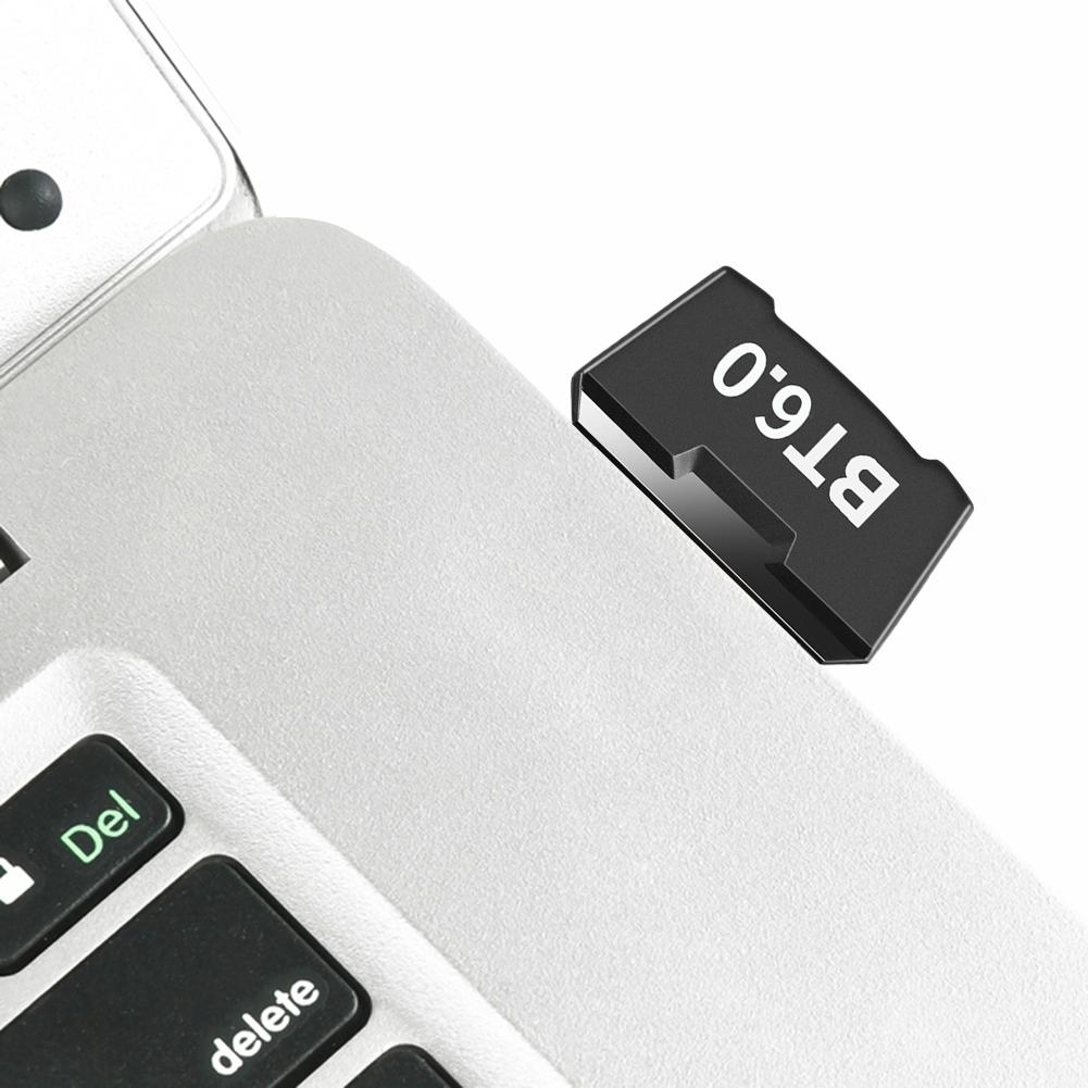 BT 6.0 Adapter USB BT 6.0 Dongle Plug & Play Wireless BT Transmitter Receiver for PC Speaker Wireless Mouse Keyboard