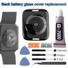 Заднее стекло объектива Профессиональная точная замена задней стеклянной панели часов для Apple