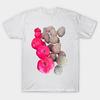 T Shirt Women Pomegranate Tropical Fruit Harajuku Print Kawaii Tshirt Summer Short Sleeve Female T-Shirt Top Tee