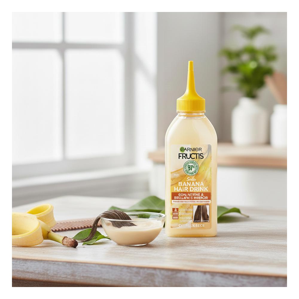 Garnier Флюид для волос Banana Fructis - Интенсивный уход и блеск -