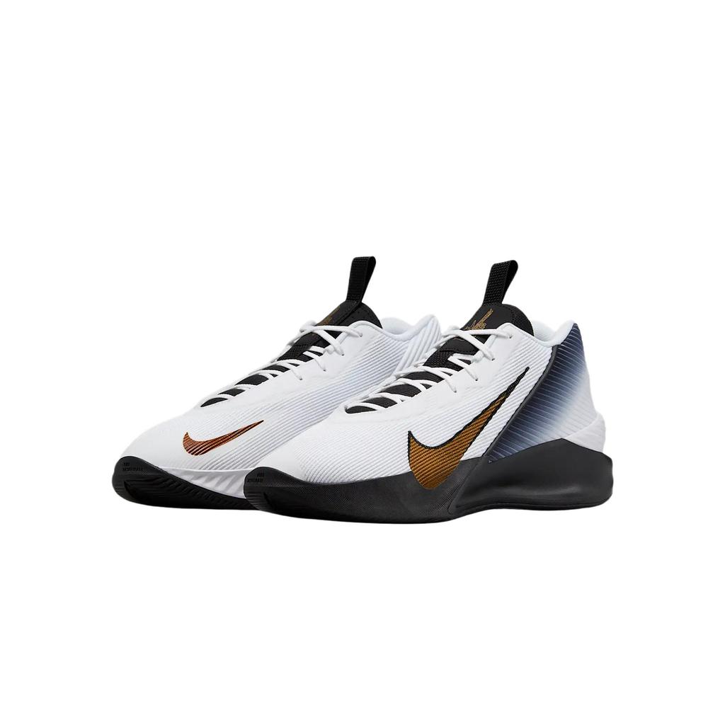 Nike Air Zoom GT Jump Academy EP Мужские Белый Черный Металлик Золотой IH0635-170