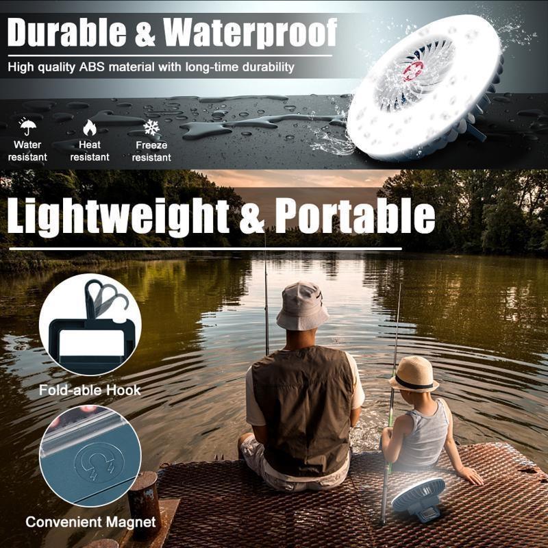 1 шт. уличный вентилятор, светильник для кемпинга, зарядка через USB, аварийное освещение, светильник для палатки, мощность, мини-вентиляторы