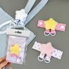Creative DIY Keyring Accessories Pentagram Wave Point Bag Pendant for Funky Fashion