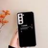 Motorcycle Heartbeat Clear Phone Cases for Samsung S26 Ultra Galaxy S25 Edge S24 S23 FE S21 Plus S20 S22 S10 Cover Patterned Com