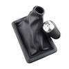Для FORD For MUSTANG 2005-2009 8R3Z-7277-AA Кожаная ручка переключения передач Рычаг переключения передач Чехол-пыльник