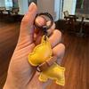 Handmade French Bulldog Keychain, Cute Dog Car Key Holder, Creative Couple Gift, Premium Bag Charm Accessory