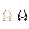 1pcs Nasal Septum Ball Stainless Steel Piercing Jewelry Body Jewelry Nose Rings