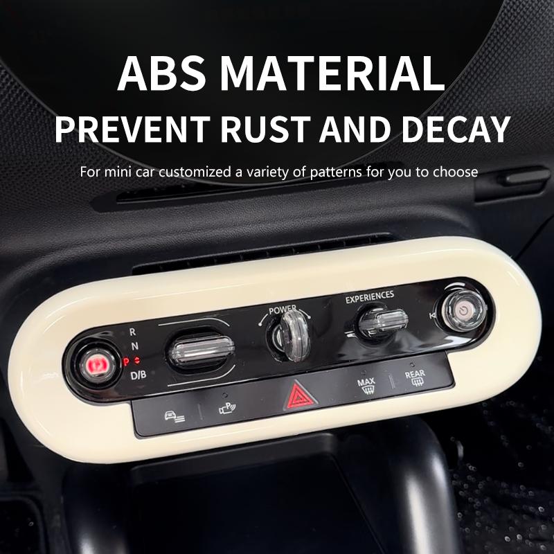 Car Central Control Knob Panel Shell For BMW MINI Cooper E/SE J01 J05 U25 F65 F66 F67 Countryman Car Interior Decoration Cover