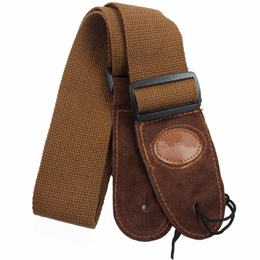 1 шт. гитарный ремень регулируемый ремень из чистого хлопка для акустической электрической бас-гитары музыкальные аксессуары дополнительные медиаторы