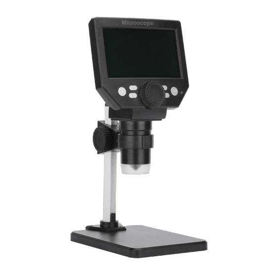 1000X микроскоп с большим экраном, высокая четкость, зарядка через USB, наблюдение, автоматическое отключение, ЖК-микроскоп, лабораторный инструмент