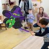 Halloween Witch Pinata Spooky Witch Head Pinata with Stick And Blindfold for Halloween Theme Parties Events