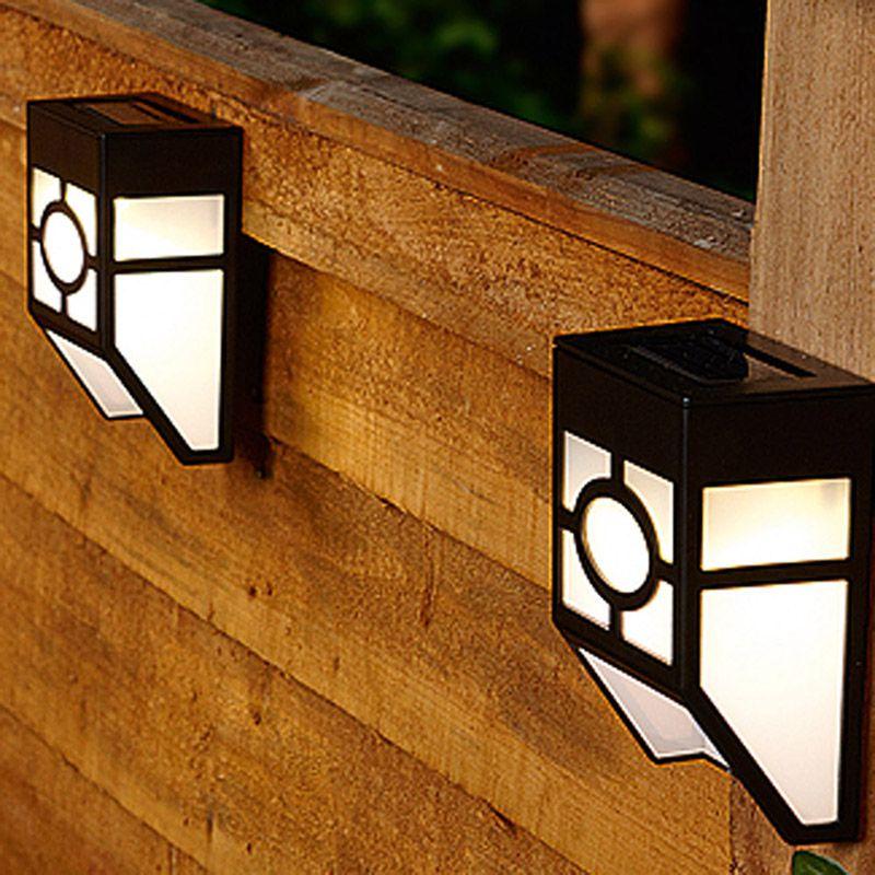 Top Quality Solar Power Wall Mount Led Light For Efficient Outdoor Garden Lighting