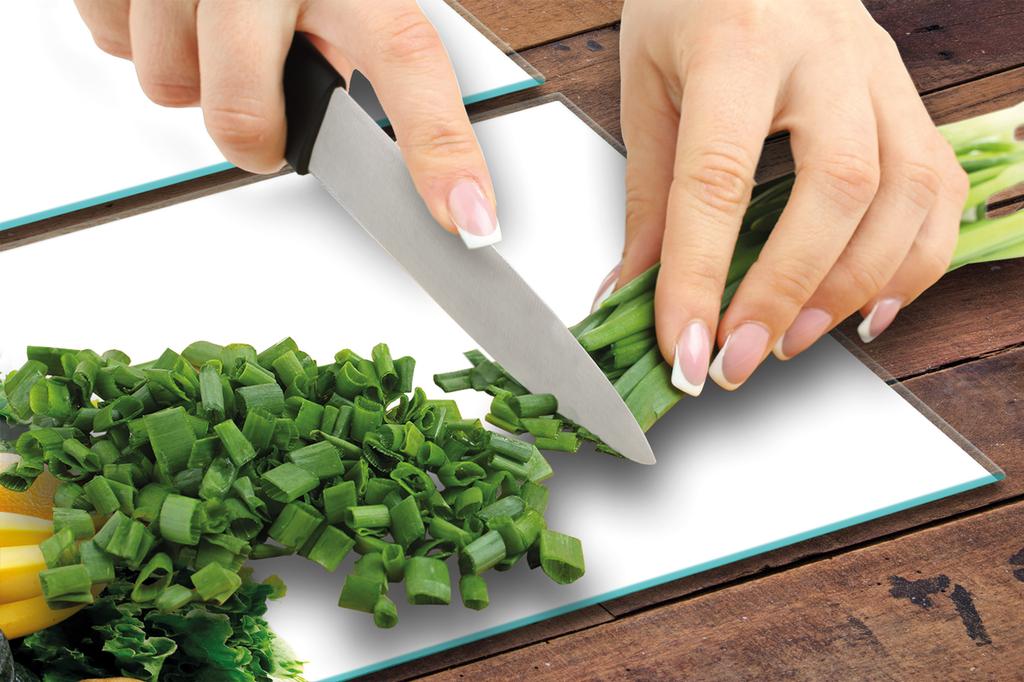 СТЕКЛЯННАЯ ЗАЩИТНАЯ ПАНЕЛЬ ДЛЯ КУХНИ 2x35x52 ОВОЩИ