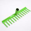 Garden Rake, Heavy Duty Iron Rake with Multiple Tines for Farming and Gardening