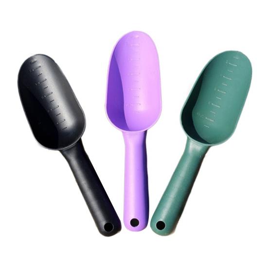 Пластиковая садовая лопатка, ручная лопатка с сантиметровой разметкой, совок для песка для пляжа, многофункциональный инструмент для копания, пересадки, рыхления почвы