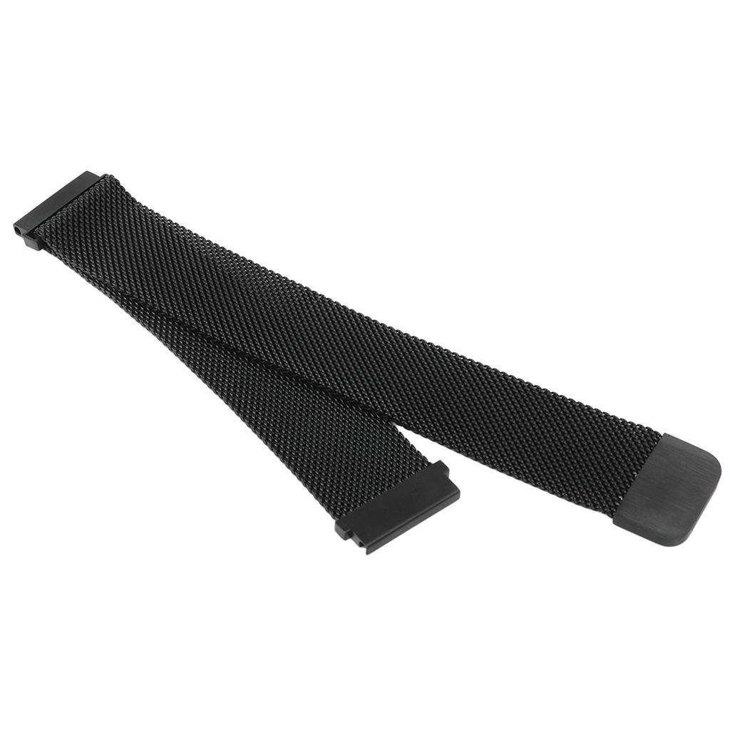 Magnetic Watchband Stainless Steel Quick Release Skin Friendly Breathable Watch Strap for Huawei GT2 Black