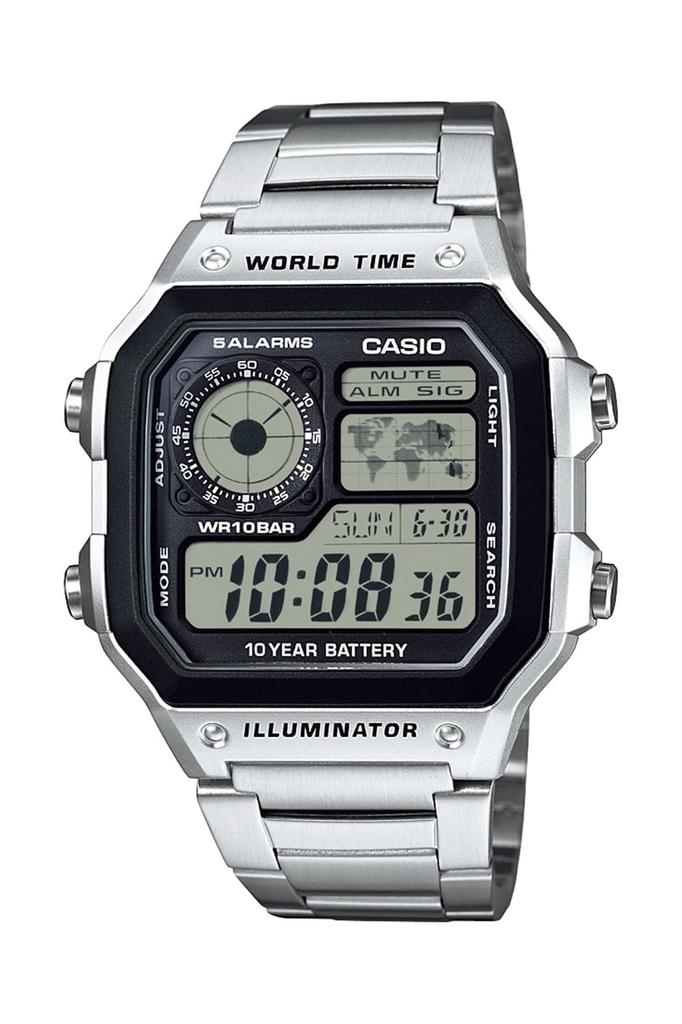 Watch Casio Collection Silver [Casio] []AE-1200WHD-1AJF Men's