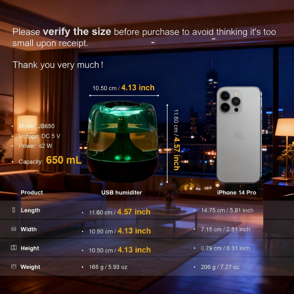 Мини-увлажнитель Маленький тихий большой распылитель аромамашина для спальни USB настольный увлажнитель воздуха для офиса