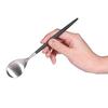 Cutipol MIO Black Silver Dessert Spoon MI08