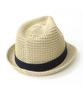 Соломенная шляпа плюс летняя шляпа номер свет [regnuu] Мужская шляпа, кружевная вязаная федора, размер, (JP, Размер, 58.5 см, Бежевый)