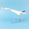 Concorde Air France Литая модель самолета Масштаб 1/400 Литой самолет Модель самолета из сплава Детские игрушки Коллекции Подарки