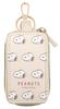 Meiho Double Pocket Key Case Snoopy Ivory SN3203