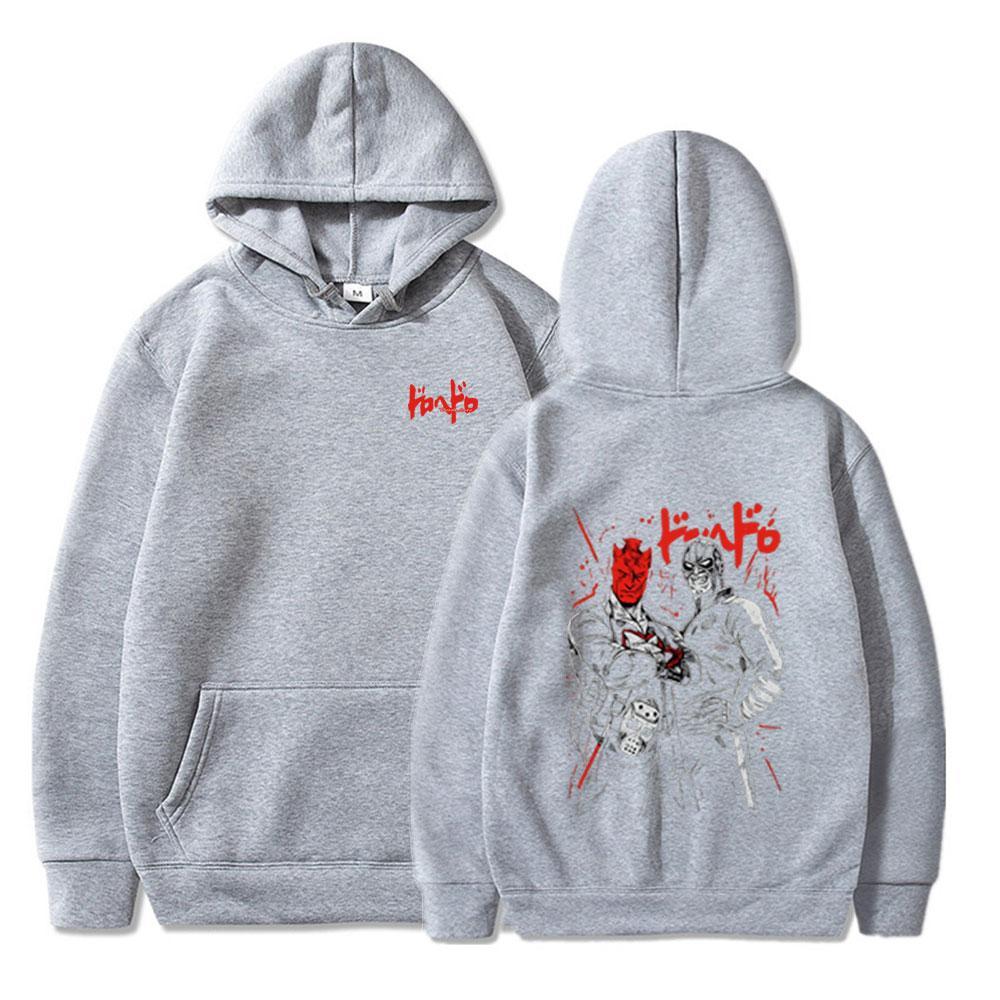 Anime Dorohedoro Zipper Hoodies En Nikaidou Kaiman Manga Graphic Hoodies Couple Sweatshirt Cosplay Men's Clothes Casual Pullover