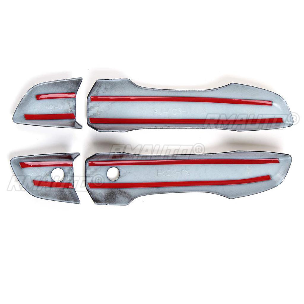 8pcs/Set 4 Door Handle Covers with Keyless Entry Exterior Door Handles Covers for Honda for Civic 10th 2016 2017 2018 2019