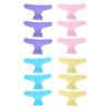 12Pcsset Butterfly Holding Hair Clip Hair Section Claw Clamps Hairdressing Tool Colorful