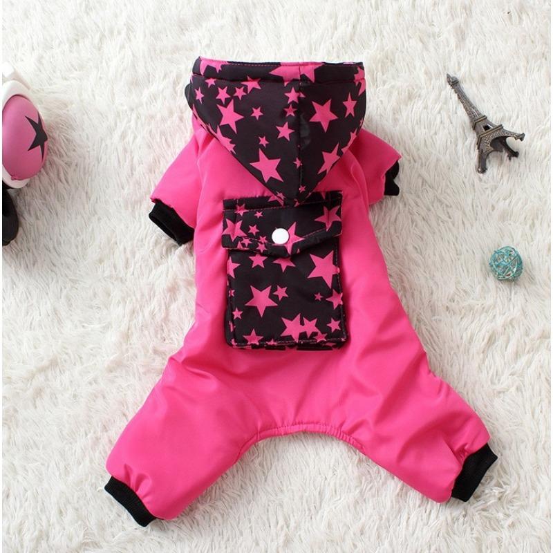 Одежда для домашних собак, кошачья осенне-зимняя четырехлапая хлопковая одежда, мультяшная одежда для кошек-трансформеров