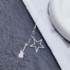 Брелок для ключей Y2K Girl Phone Charms Ремешок Звезда Бусина Y2K Стиль Металлическая Черная Звезда Подвеска Сумка Подвеска