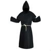 Монашеский Средневековый Халат Костюм Плащ Одежда Волшебника Монах Капюшон с Капюшоном для Маскарада