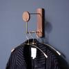 Black Walnut Hanger Wall Hanging Hanger Storage Rack Bedroom Brass Hook Household Simple Storage Rack Hanging Clothes Hook Decor