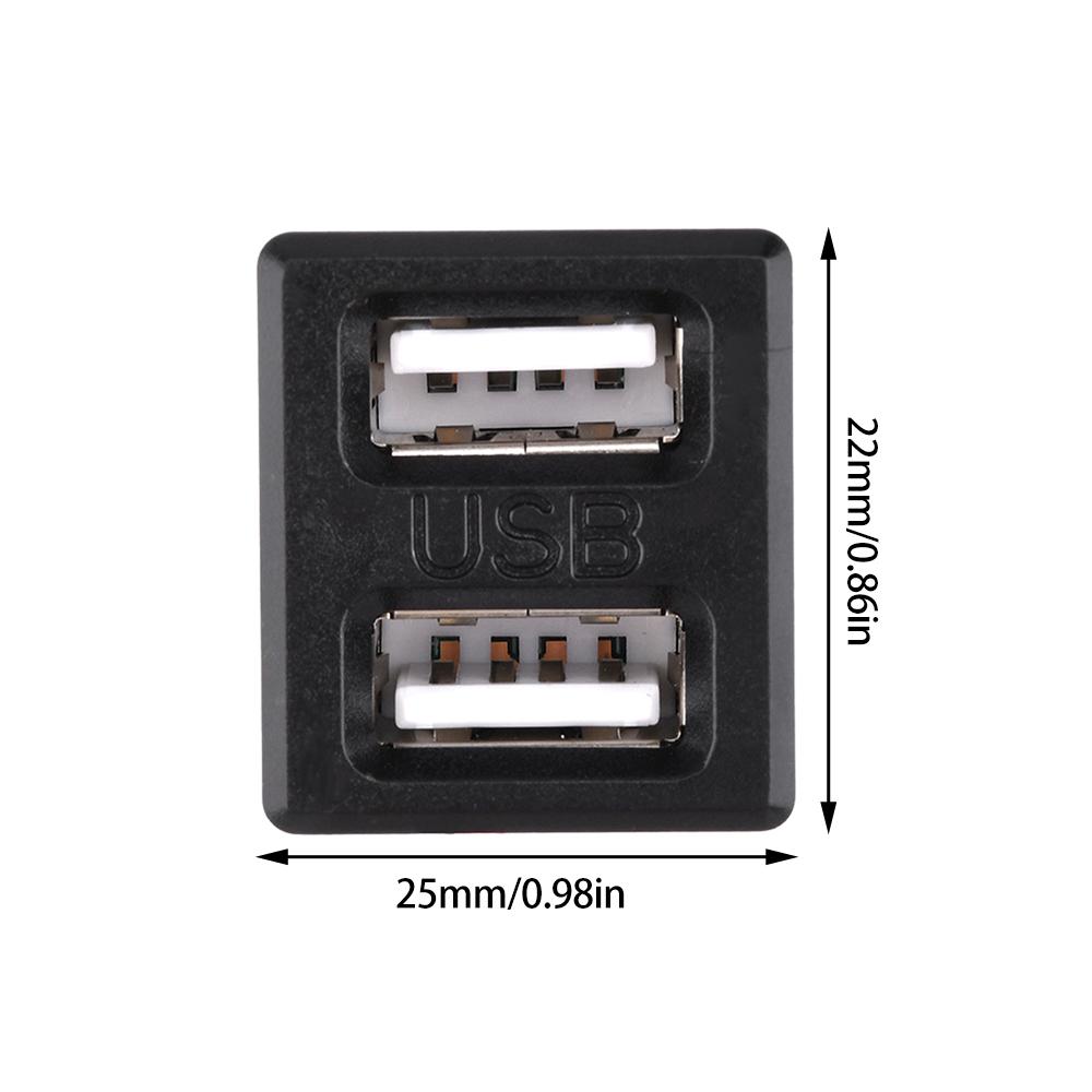 USB A & Type C Waterproof Female Connector, Direct Crimp Solder Terminal Durable 10000 Plug, for LED Light Phone Small Fan