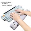 Rantopad TOTO Mechanical Keyboard Wrist Rest Cute Cartoon Polar Bear Mouse Wrist Support Pad for Computer Desk