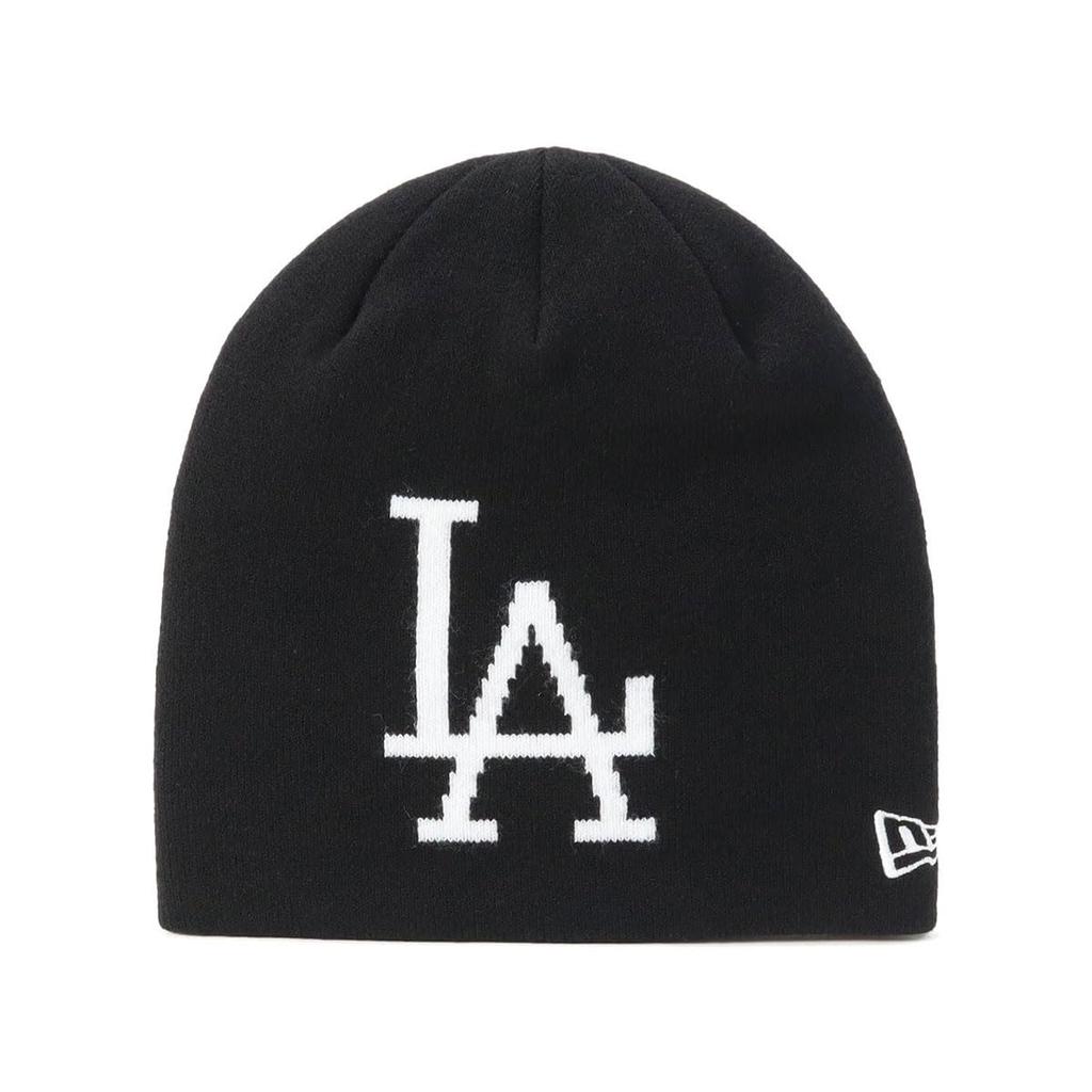 New Era New Era Вязаная шапка-бини Basic Beanie 14509784 NER35K1621 MLB Лос-Анджелес Dodgers Сёхэй Отани LA Черный/Белый Черный