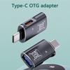 Адаптер Type-C на USB3.0 OTG 2 в 1 Высокоскоростной адаптер 2 в 1 Type-c Адаптер Type C OTG Путешествия